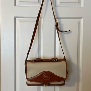 VINTAGE Dooney & Bourke Large All Weather Leather Carrier Bag
